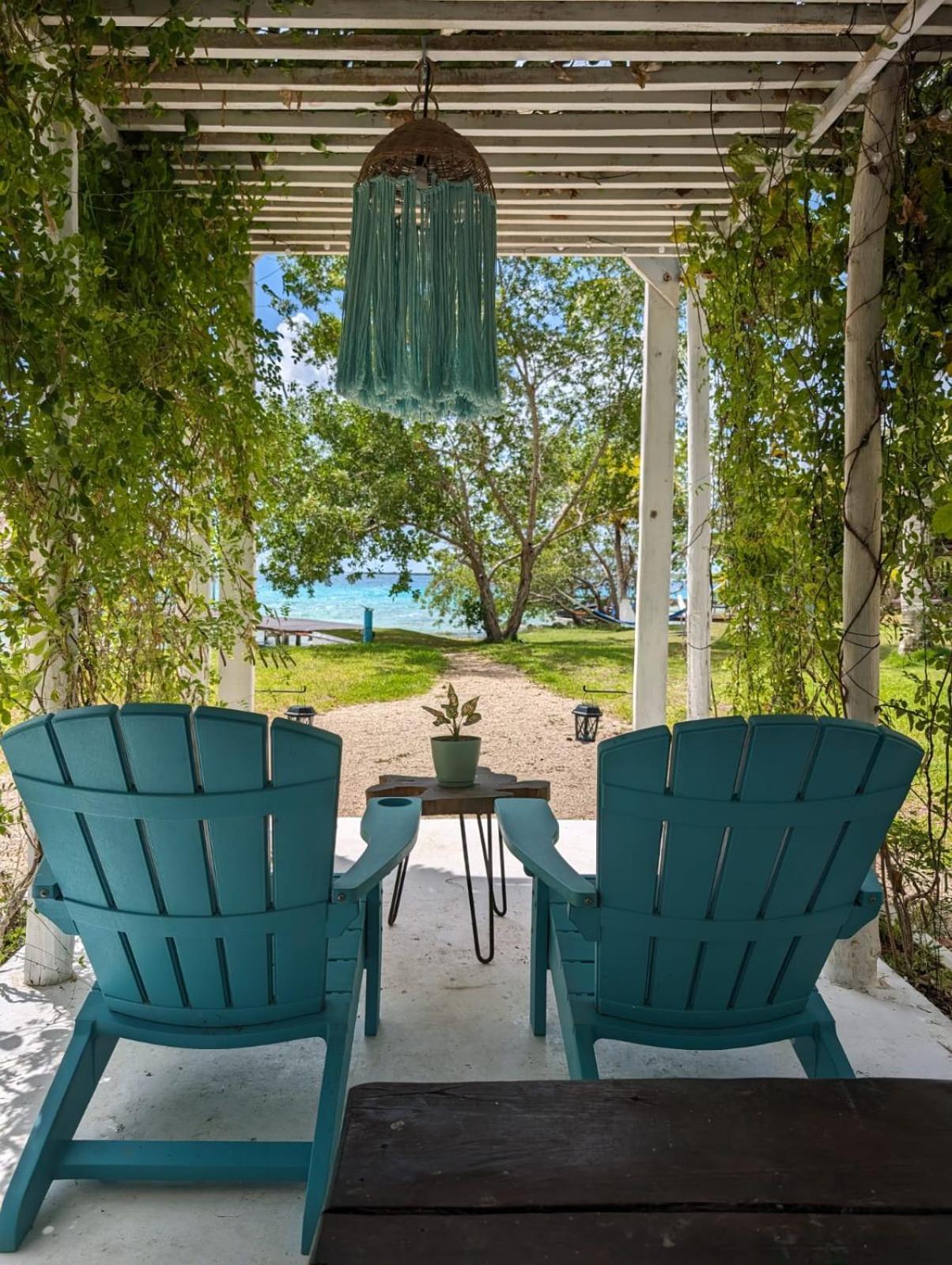 Cabana Con Muelle Privado En La Laguna De Бакалар Екстериор снимка