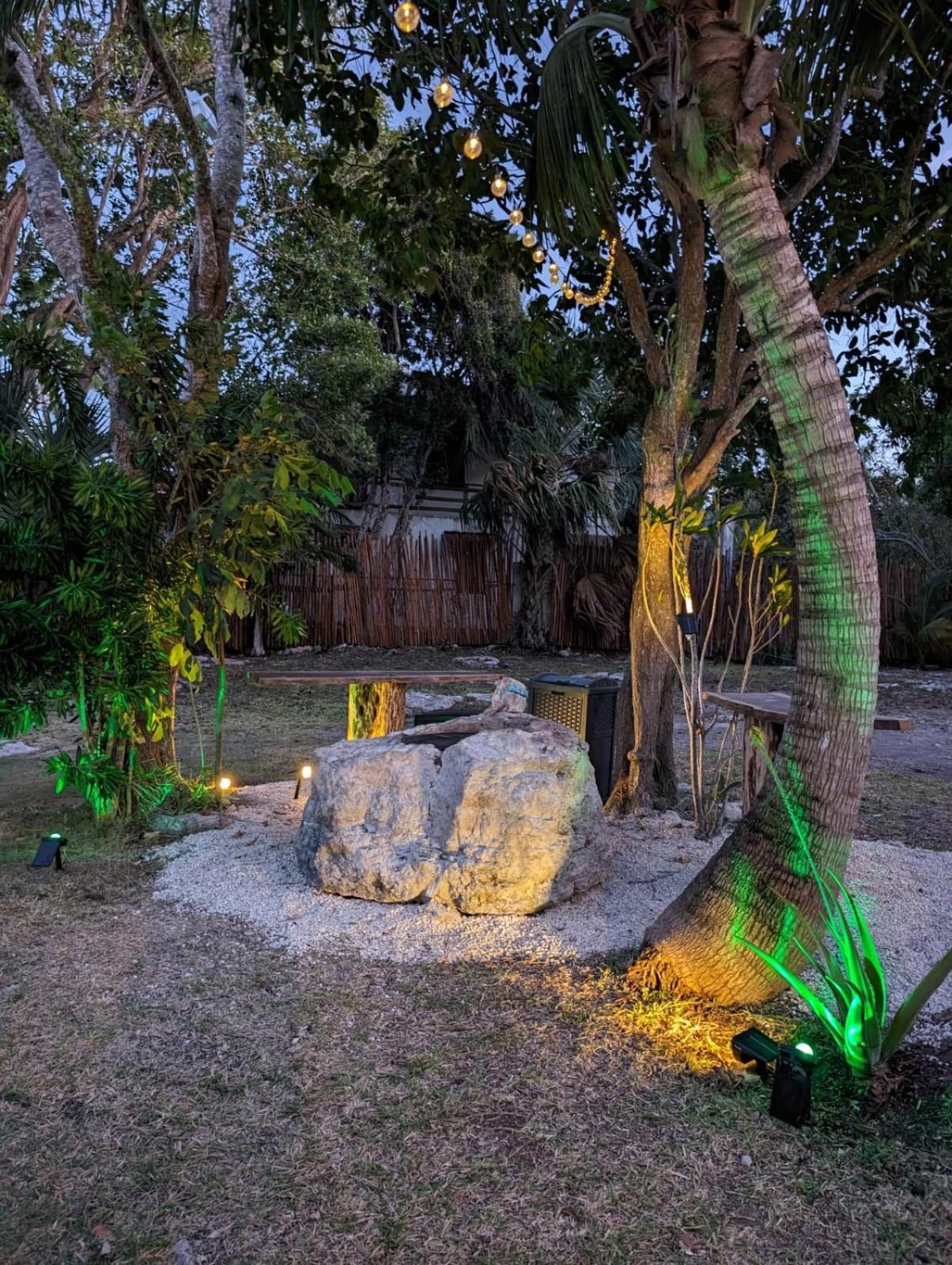 Cabana Con Muelle Privado En La Laguna De Бакалар Екстериор снимка